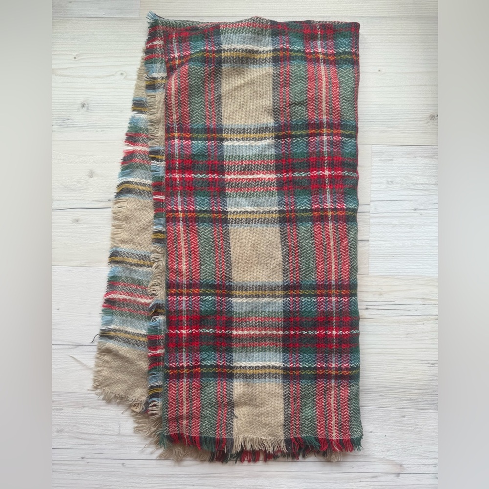 Multi Colored XL Blanket Scarf